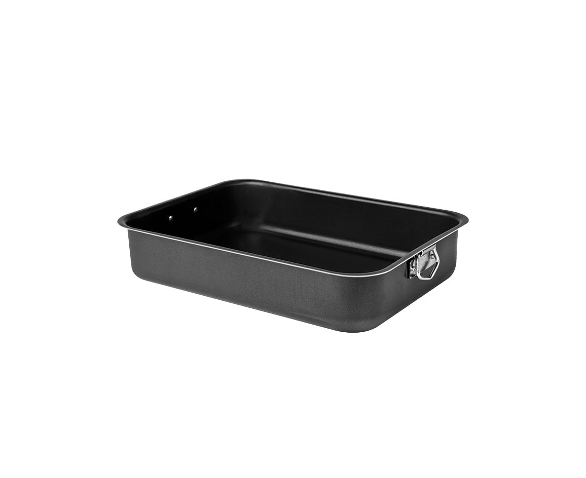 LASAGNERA CON ANELLO 'BLACK LINE' cm 30x24,5x6h