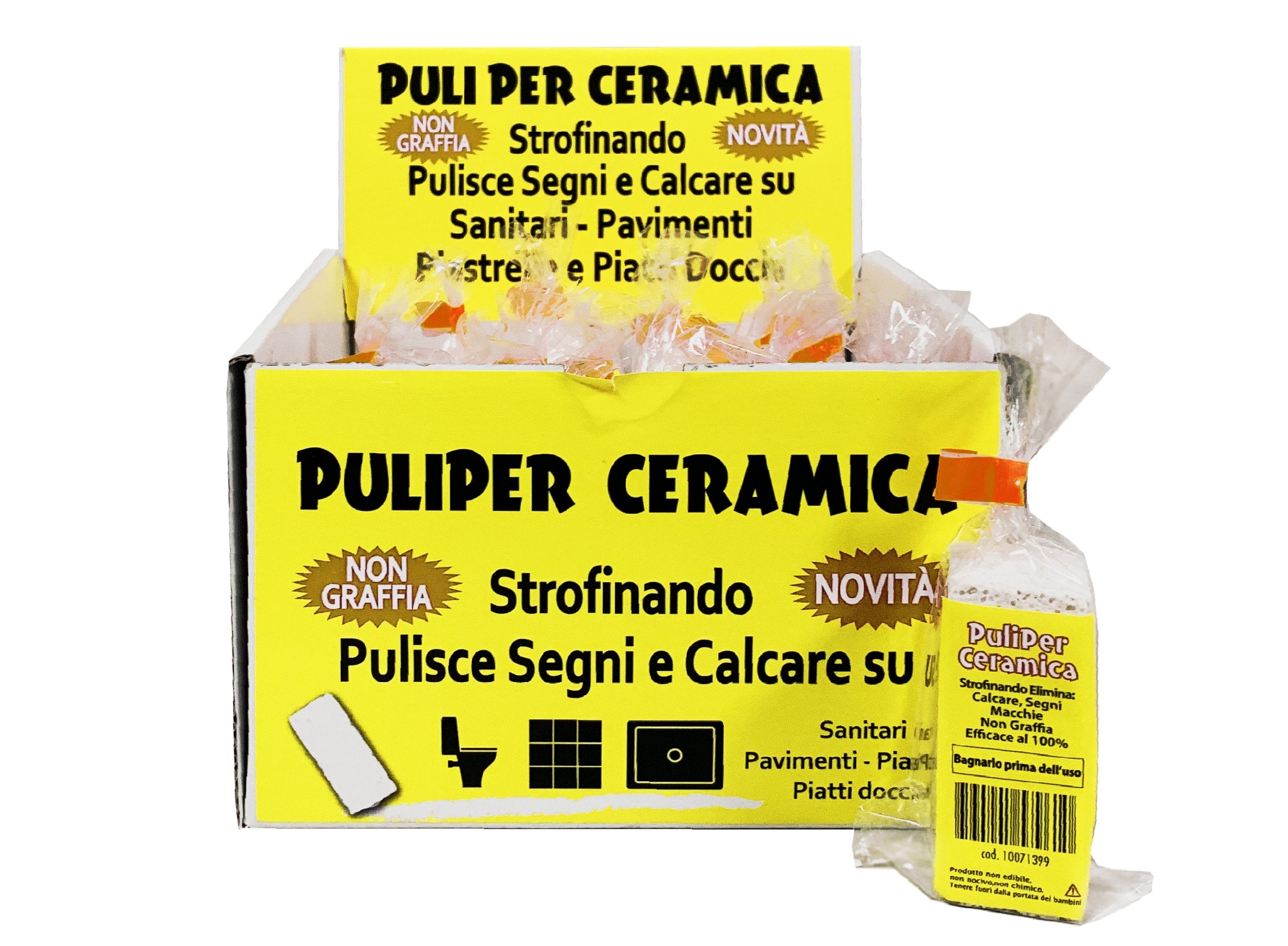 ESPOSITORE PULITORE PER CERAMICA 'PULIPER' 25 pz