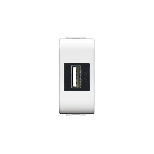 ALIMENTATORE DA INCASSO USB 'MYLIFE' Bianco