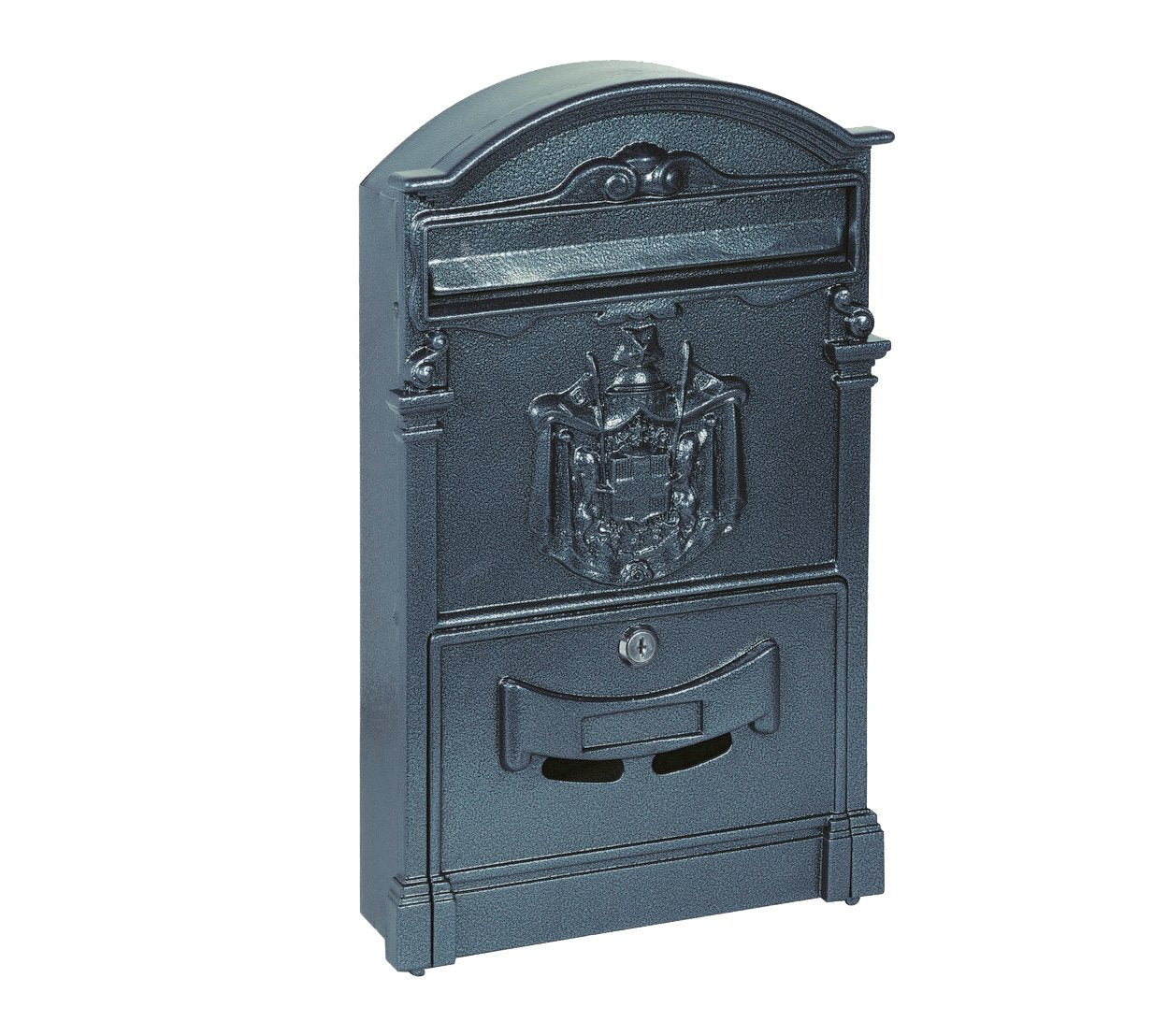 CASSETTA POSTALE IN ALLUMINIO 'REALE' CARDINALE 255x85x405h cm - Colore grigio
