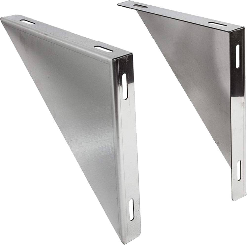 ANGOLARE DI SUPPORTO MURALE 400x400x40 mm - per tubo Ø 180/230 mm