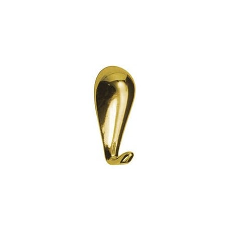 GANCIO PER QUADRI 'GOCCIA' 15x27 mm - Oro - blister 3 pezzi