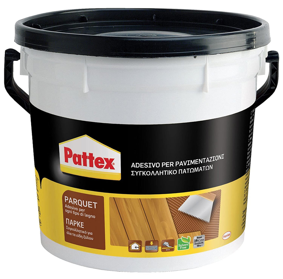 ADESIVO PER PAVIMENTI IN LEGNO 'PARQUET' PATTEX 850 gr
