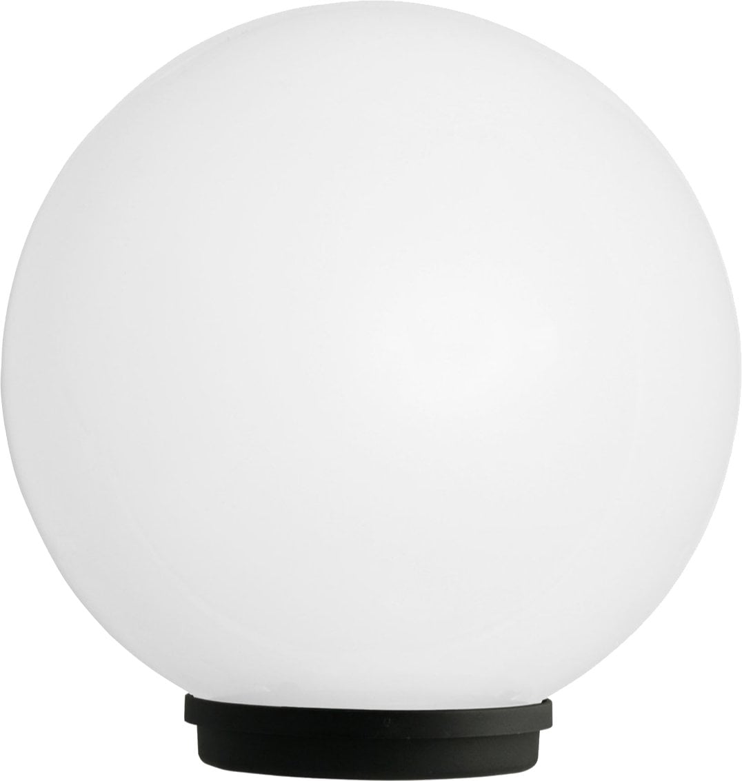 LAMPADA A SFERA OVALE PER ESTERNO BIANCA Ø 250 mm