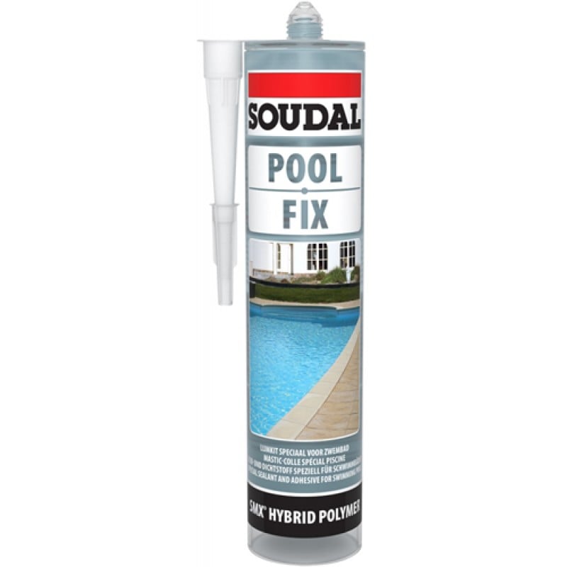 ADESIVO SIGILLANTE 'POOL STIX' SOUDAL 290 ml - Blu chiaro