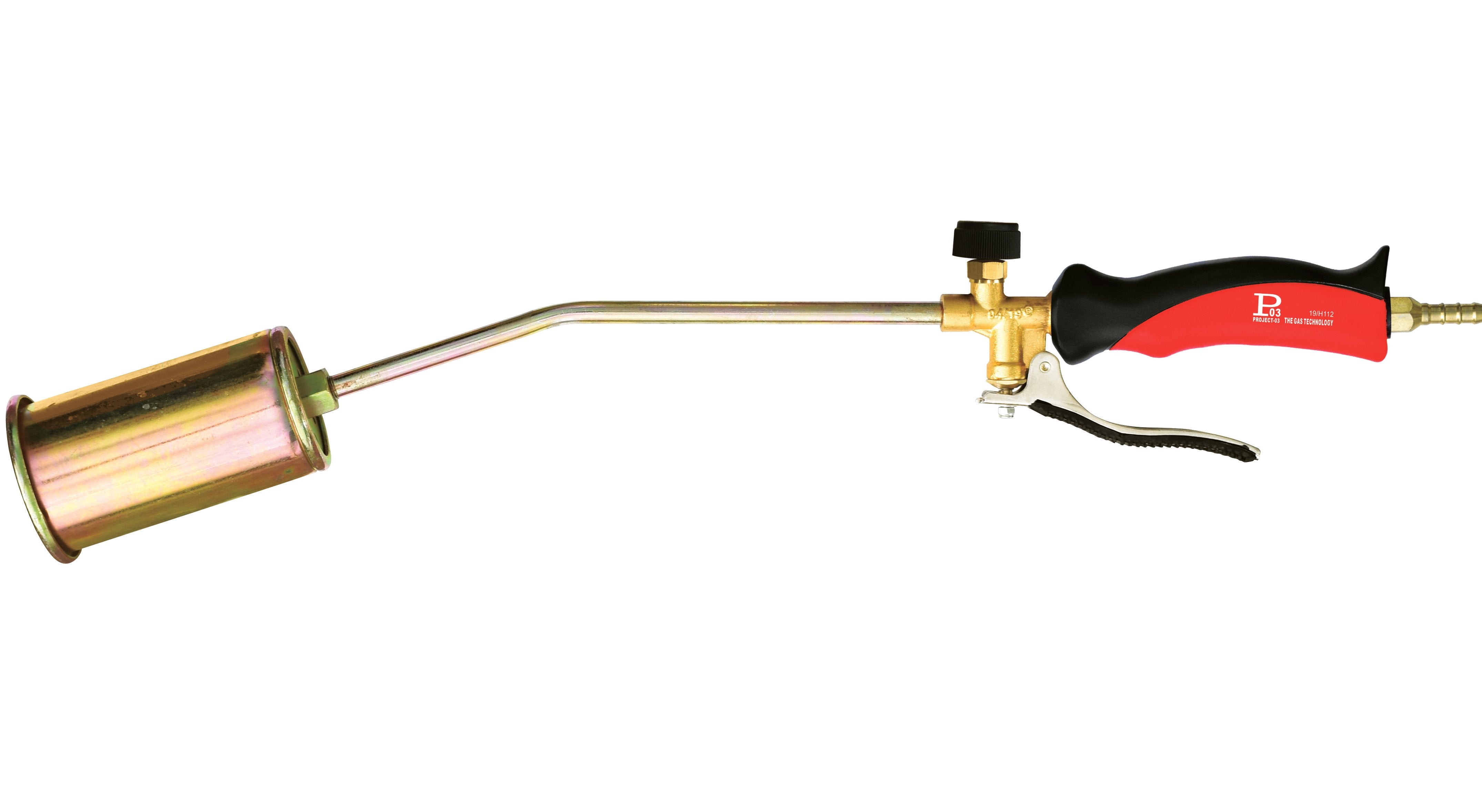 CANNELLO DA RISCALDO C/LEVA 'P03' 60 cm - Bruciatore Ø 60 mm