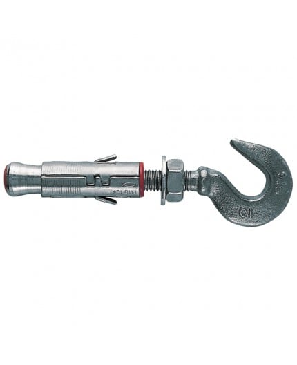 ANCORANTE CON GANCIO 'SLM' SLM 6G - Ø 12x45 mm - vite M6x52 mm