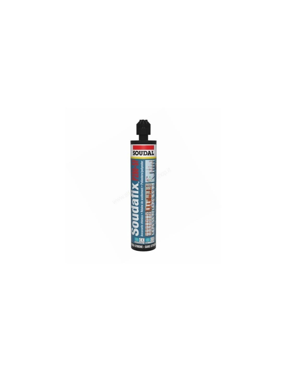 ANCORANTE CHIMICO 'SOUDAFIX P280-SF' SOUDAL 300 ml - Grigio