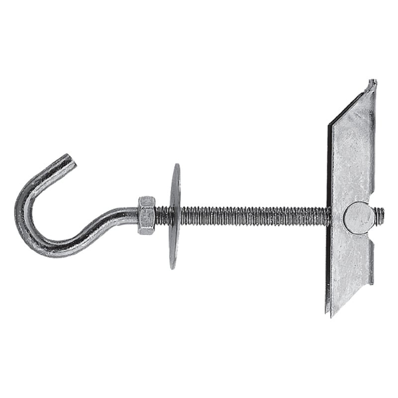 ANCORA A SOFFITTO A BASCULA CON OCCHIOLO APERTO 'BK01' Vite M6x75 mm