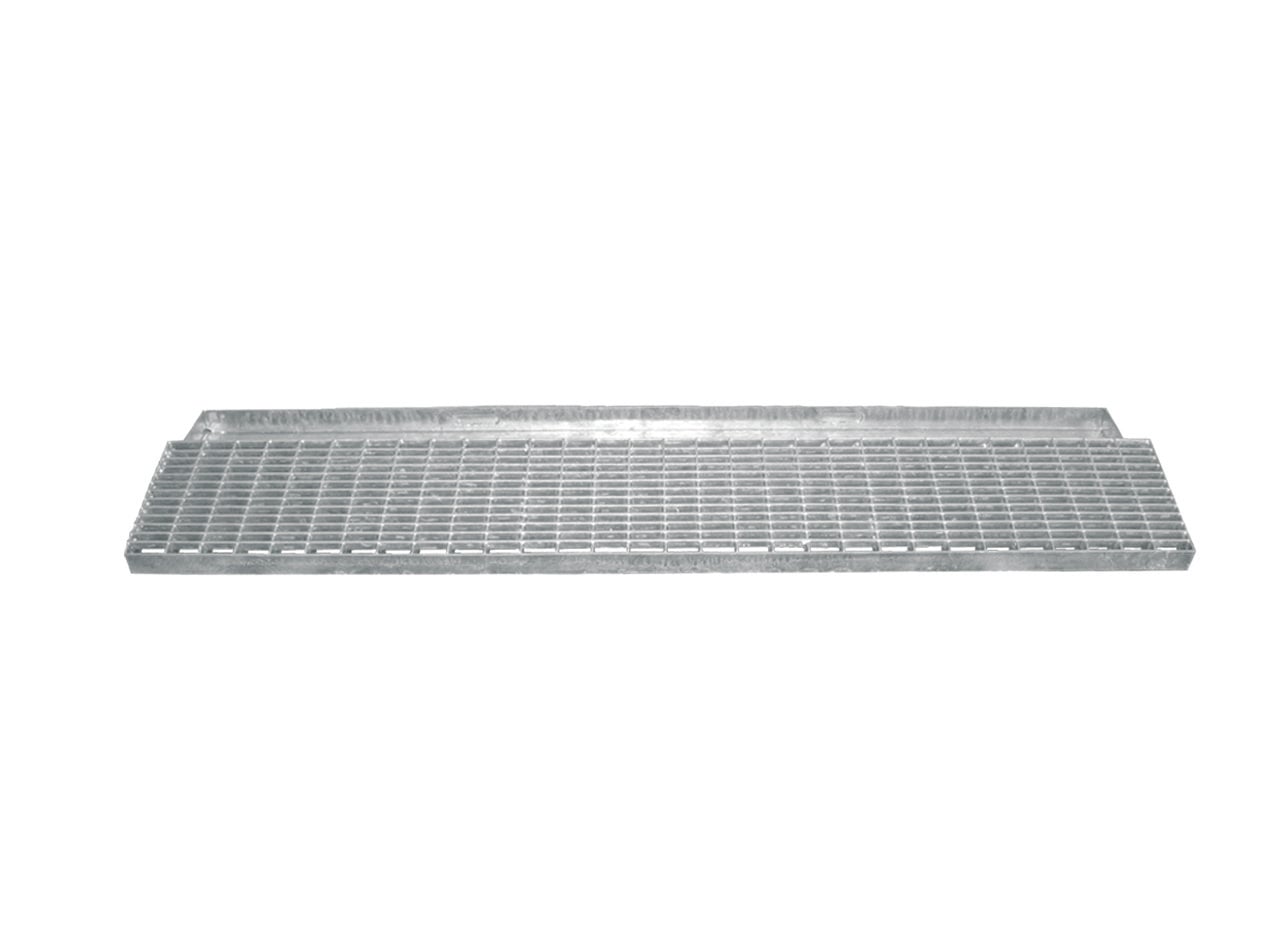 GRIGLIA CON TELAIO ANTITACCO 100x30 cm