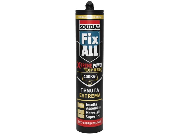 ADESIVO SIGILLANTE 'FIX ALL X-TREME EXPRESS' SOUDAL 280 ml - Bianco