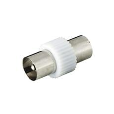 ADATTATORE COASSIALE TV SPINA/SPINA Ø 9,5 mm