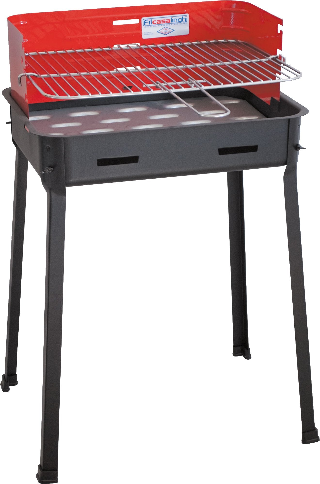 BARBECUE A CARBONELLA 'MEDIO' 45x30x85h cm