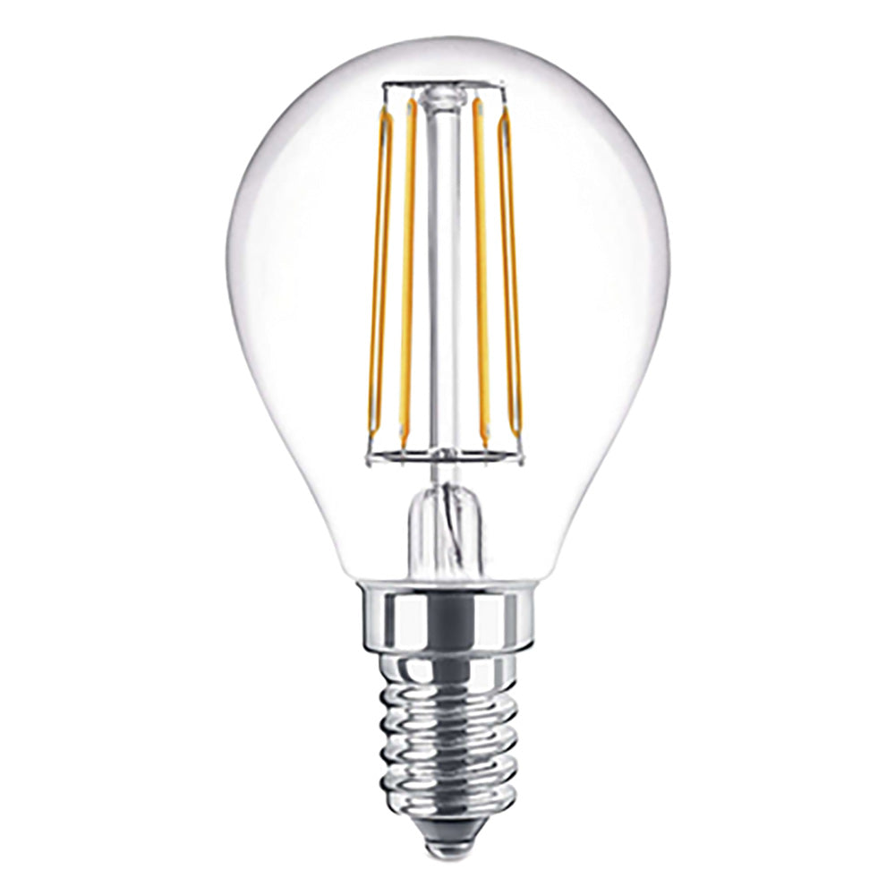 LAMPADA LED A FILAMENTO 'SFERA' CALDA 2700K 4W=35W E14 - 470 lm