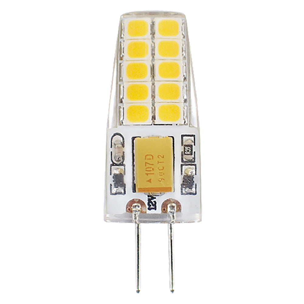 LAMPADA A LED IN SILICONE 'G4' L.FREDD.6500K 2,2 W 230 lumen (25W)