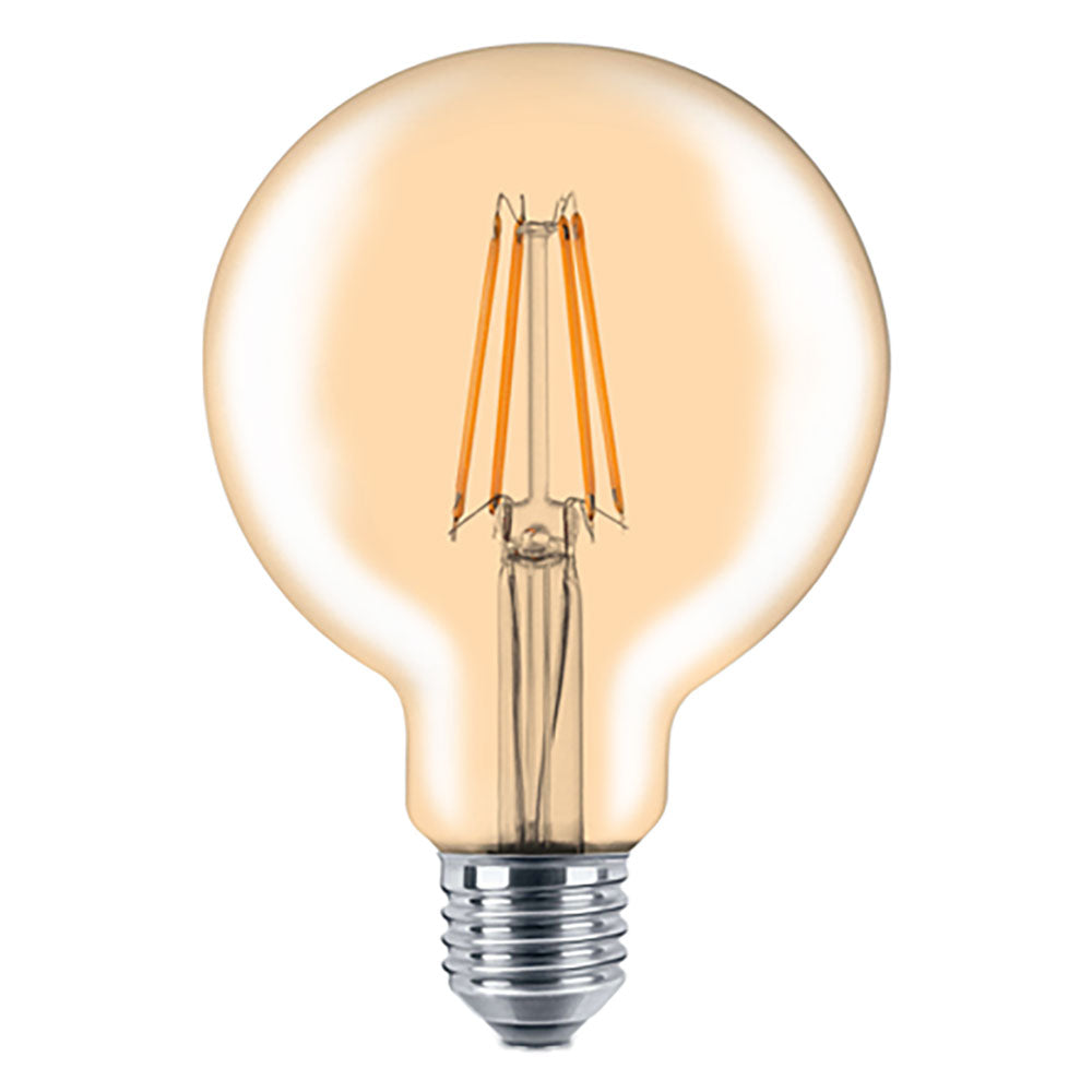 LAMPADA LED A FILAMENTO VINTAGE 'GLOBO' CALDA 2700K 8W=69W E27 - lm 950