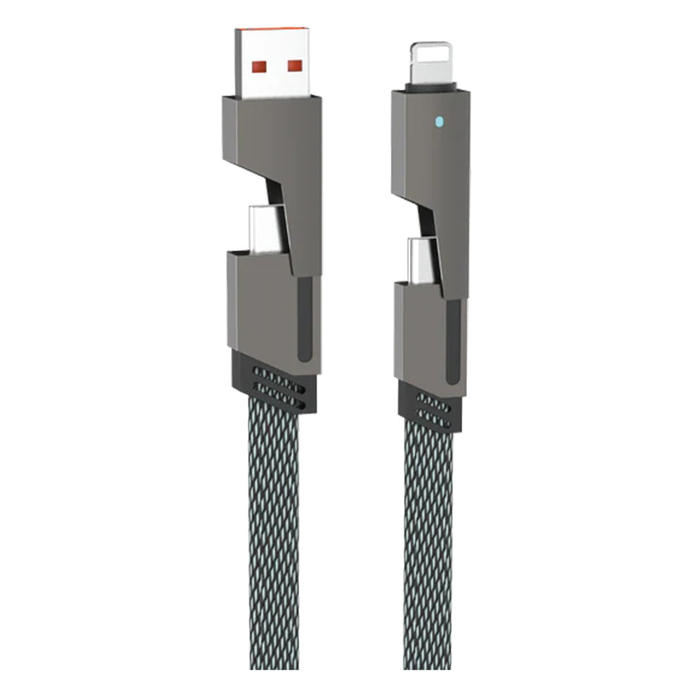 CAVETTO MULTICONNETTORE 4 IN 1 'LS-NB21' - 65 W - 1,2 mt