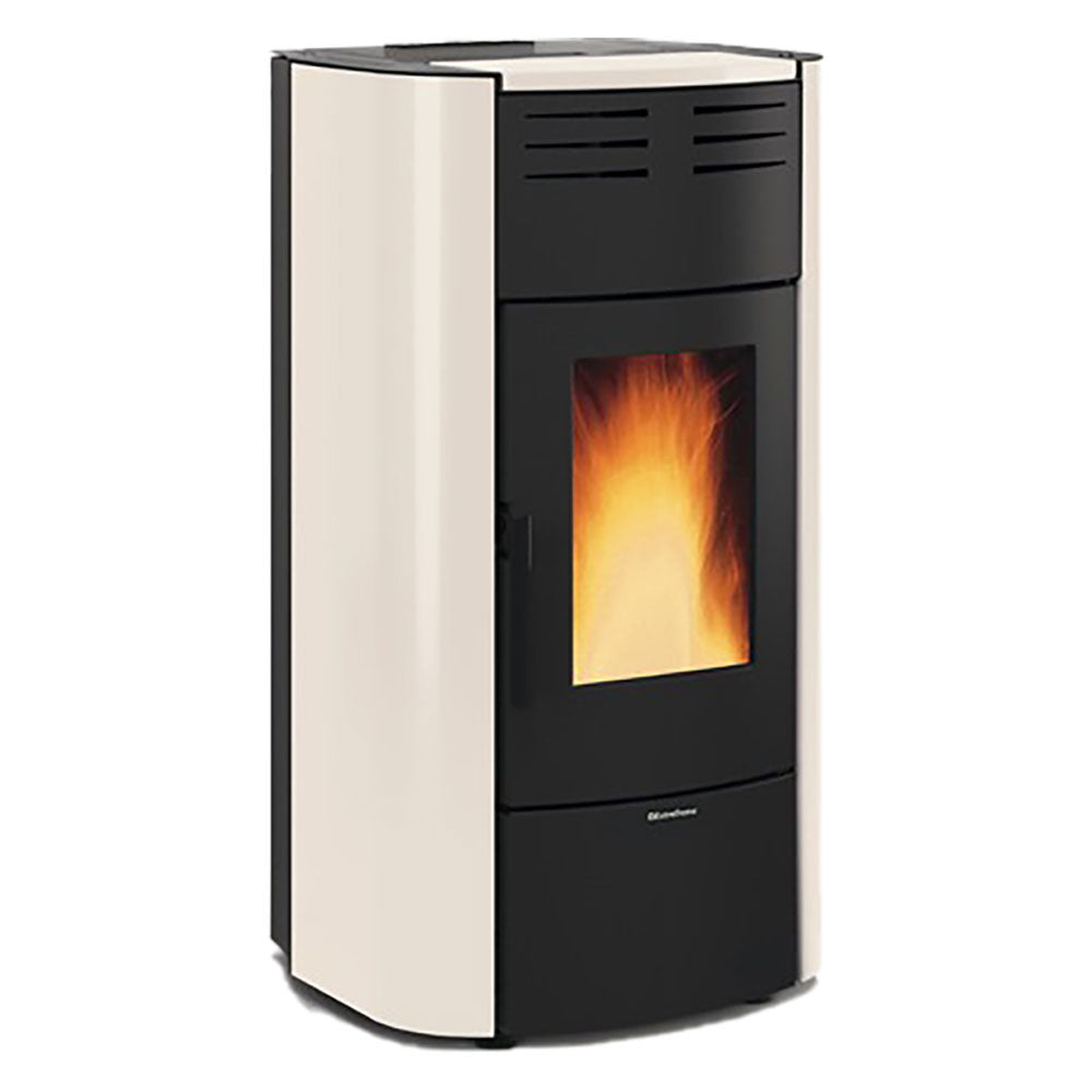 POÊLE À PELLETS HYDRAULIQUE « RAFFAELLA IDRO H18 » 21,7 kW - coloris ivoire
