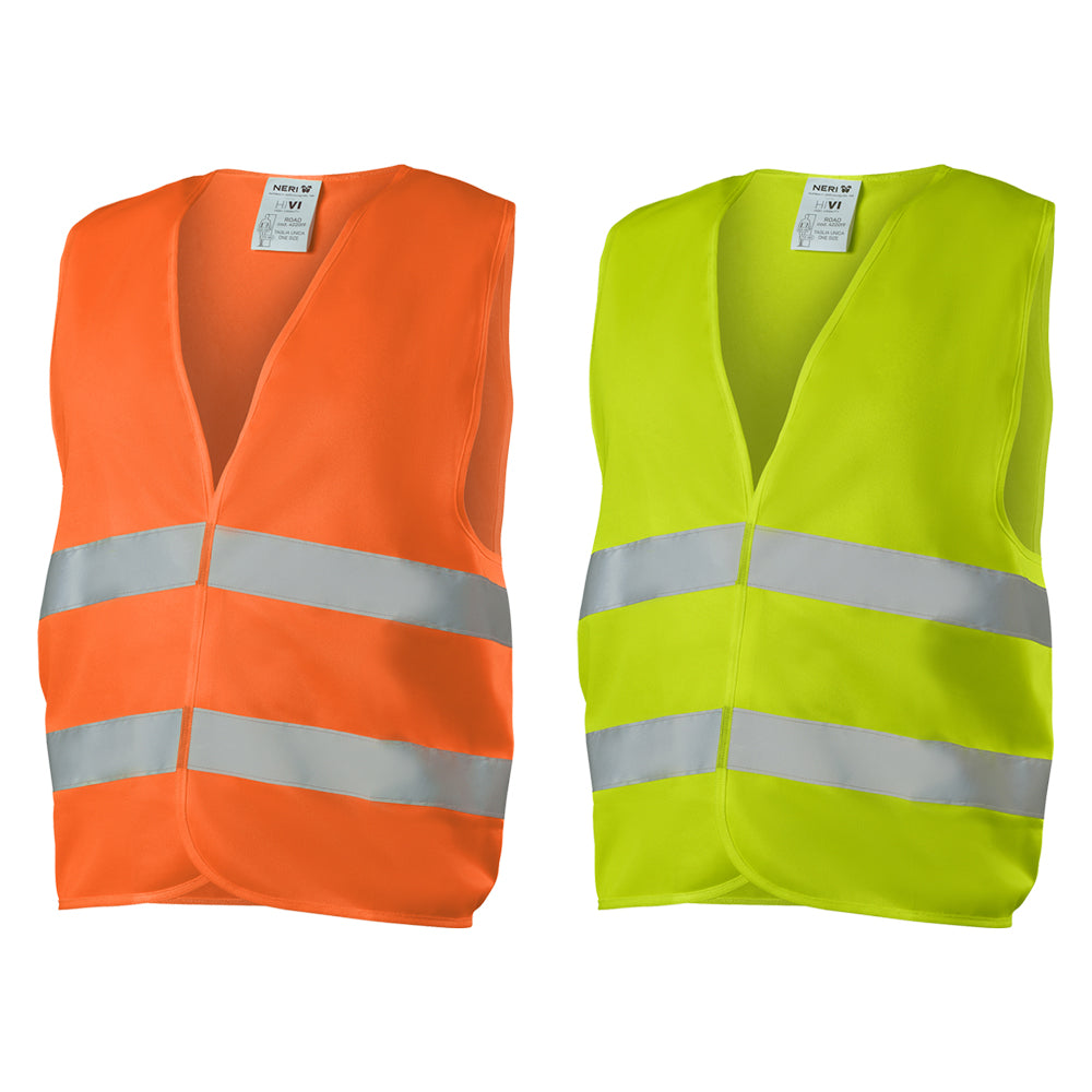 GILET ALTA VISIBILITA' 'ROAD' taglia unica - arancio