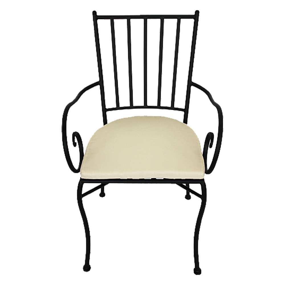 CHAISE AVEC ACCOUDOIRS 'JASMINE' cm 45 x 42 x H.88