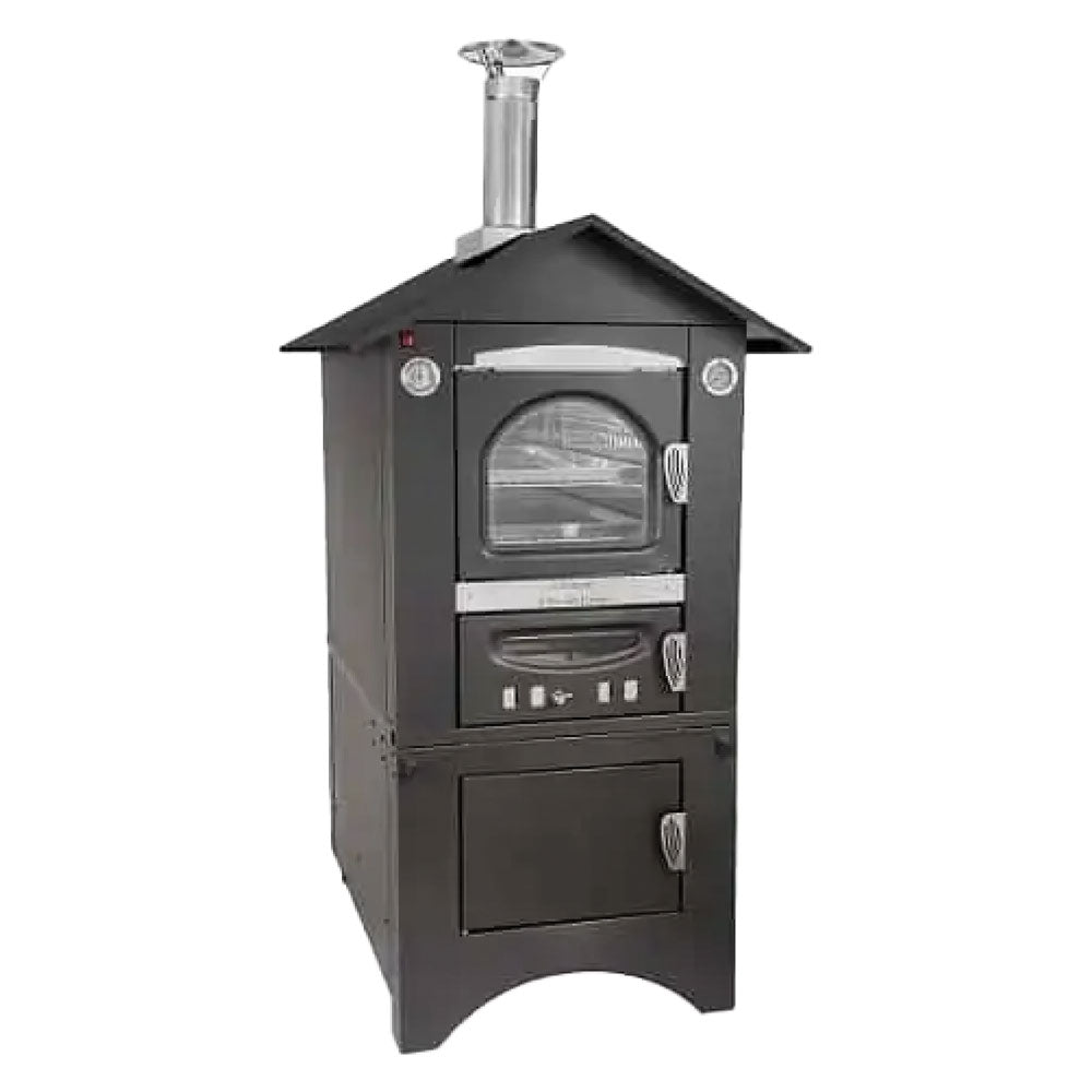 FORNO PORTATILE A LEGNA 'SMART' camera cottura cm. 45 x 100