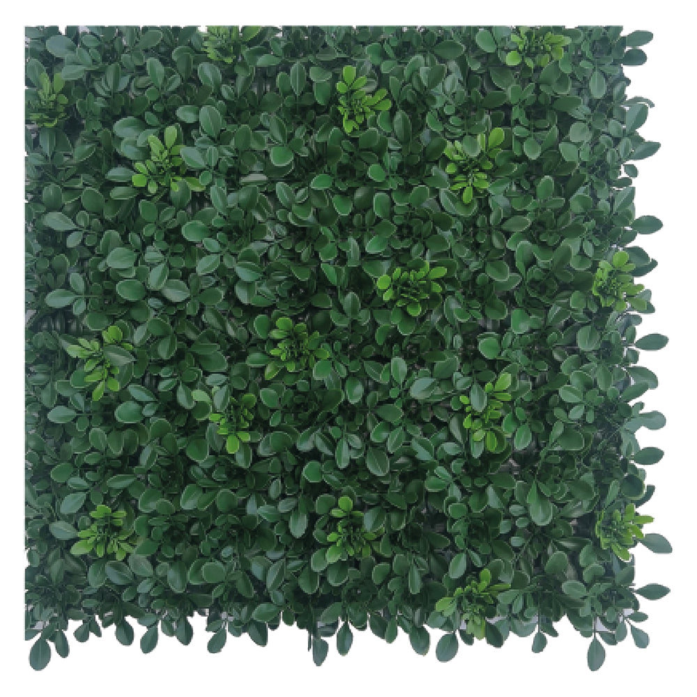 HAIE ARTIFICIELLE EN PANNEAU CARRÉ « PLANT » 1 x 1 m