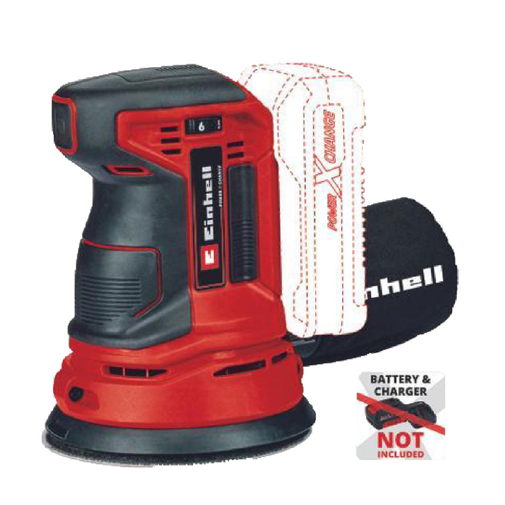 Ponceuse excentrique sans fil « TE-RS 18 LI SOLO » 18 V – plateau Ø 125 mm