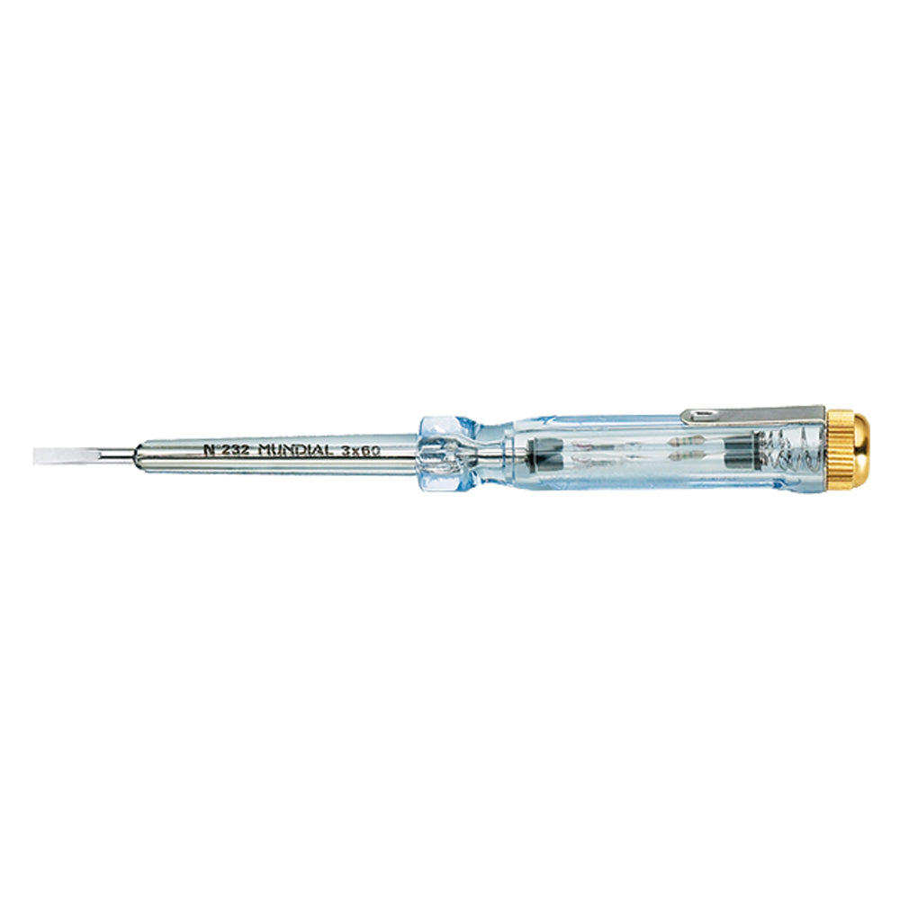 TOURNEVIS TESTEUR DE TENSION 3 x 0,5 x 60 mm art. 232