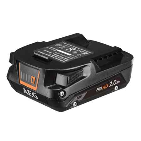 BATTERIE DE RECHANGE « L1820SHD » AEG 18 V 2,0 Ah