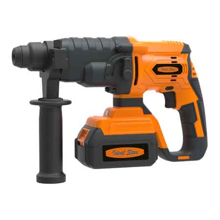 MARTELLO PERFORATORE A BATTERIA IDEAL STAR CON IMPUGNATURA  20V 4,0 AH