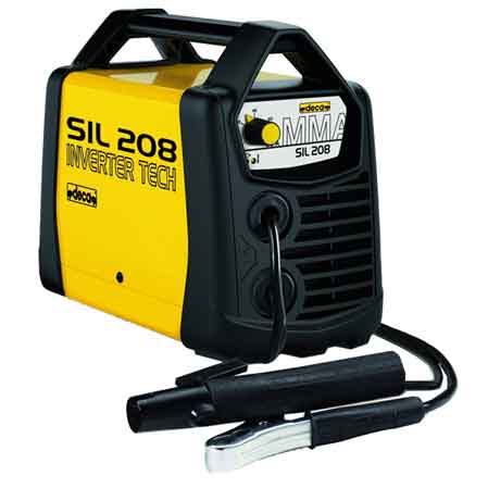 SALDATRICE AD ELETTRODO INVERTER 'SIL 208' Campo di regolazione: 10-80 Amp