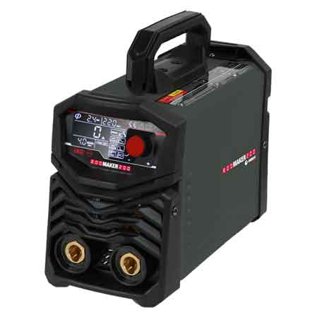 SALDATRICE AD ELETTRODO INVERTER 'RODMAKER 200'  Campo di regolazione 10-200 Amp