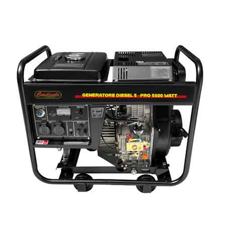 GENERATORE DIESEL 5 -PRO CARDINALE 5500 Watt