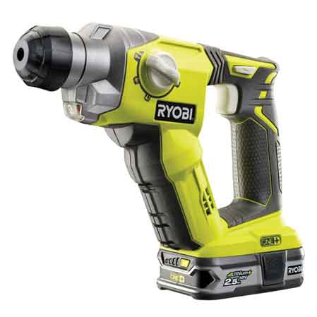 TASSELLATORE SDS-PLUS A BATTERIA 'R18SDS-125S' RYOBI 18V 2,5Ah