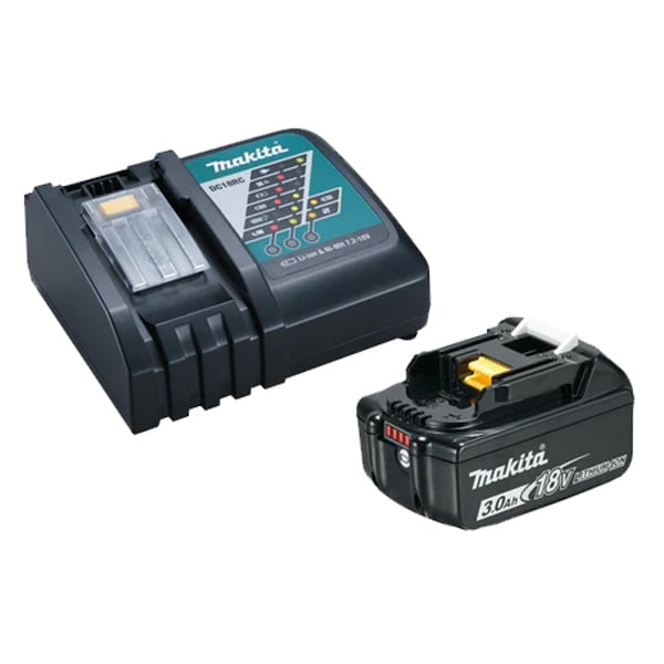 AKKU- UND LADEGERÄT-KIT '191A24-4' MAKITA 18V 3.0Ah