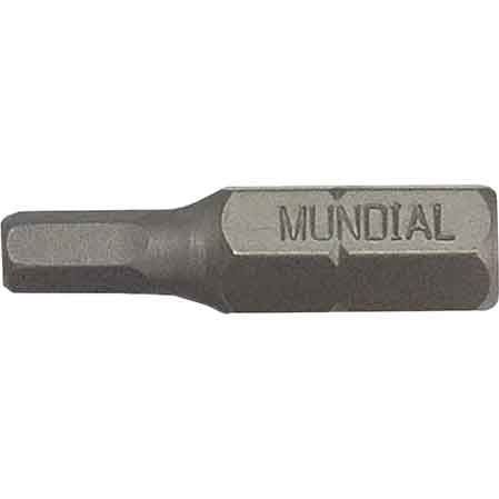 STECKSCHLÜSSELEINSATZ FÜR SECHSKANTSCHRAUBEN 1/4" MUNDIAL 3 mm