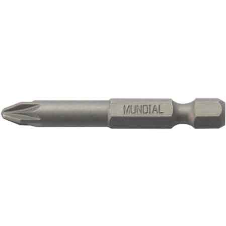 VERLÄNGERTER KREUZSCHLITZ-BIT 'POZIDRIV' 1/4" MUNDIAL PZ 3
