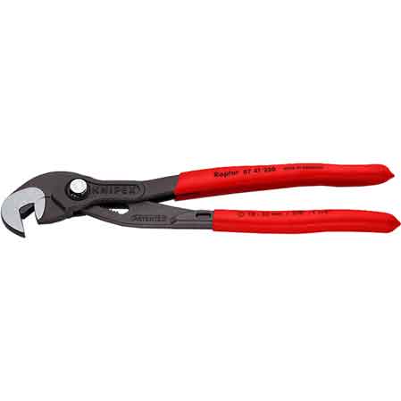 PINZA REGOLABILE POLIGRIP 'RAPTOR' KNIPEX 250 mm