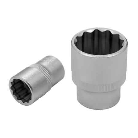 CHIAVE A BUSSOLA POLIGONALE 1/2" KENDO 21 mm