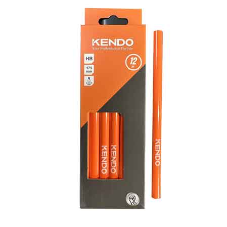 MATITA PER CARPENTIERE KENDO 175 mm - Blister 12 pezzi