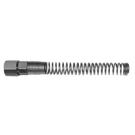 ATTACCO FEMMINA CON MOLLA Ø 8x10 mm - Fil. 1/4"