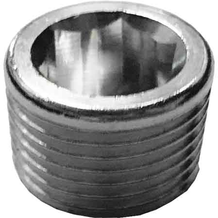 TAPPO CON FILETTO CAVA ESAGONALE 3/8"