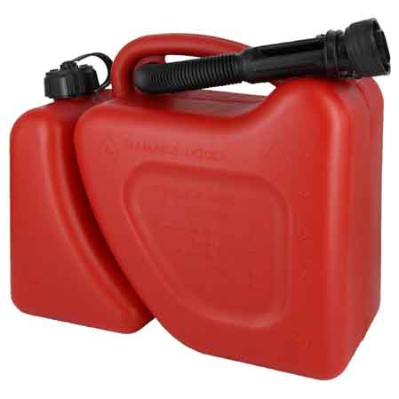 TANICA PER CARBURANTI DOPPIA 6+3 lt