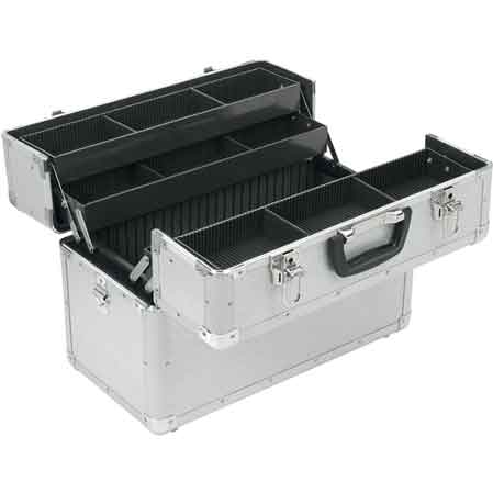 VALIGIA IN ALLUMINIO 5 SCOMPARTI 360x300x230 mm