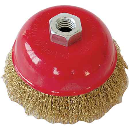 SPAZZOLA A TAZZA IDEAL STAR Ø 80 mm