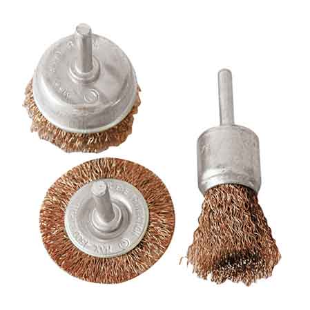 KIT SPAZZOLE IDEAL STAR 3 pezzi (3 spazzole a gambo)