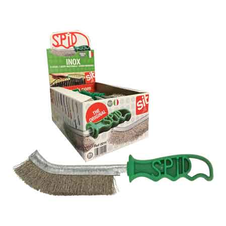 SPAZZOLA A MANO 'SPID' INOX SIT Box 24 pezzi