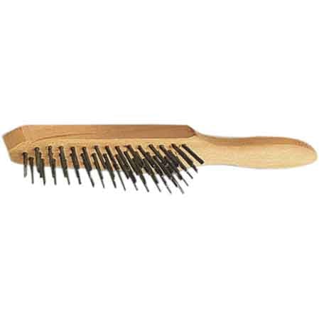 SPAZZOLA A MANO CON BASE LEGNO SIT 290x37 mm