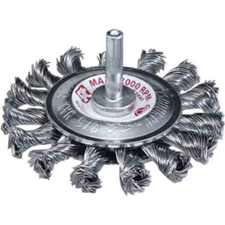 SPAZZOLA CIRCOLARE RITORTA CON GAMBO SIT Ø 70 mm