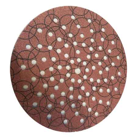 DISCO ABRASIVO VELCRATO ANTISTATICO 'OXY' Ø 225 Grana 60